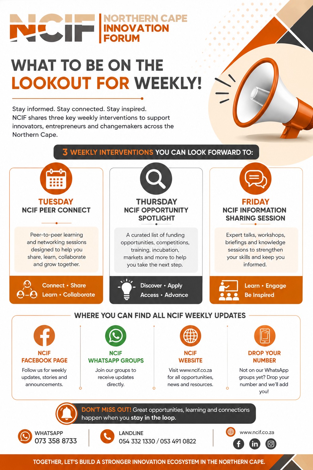 YOUR WEEKLY DOSE OF INNOVATION